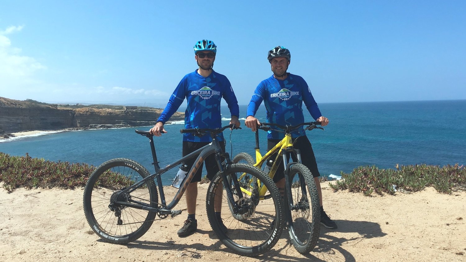 Marco and Bruno - Mountain Bike Guides